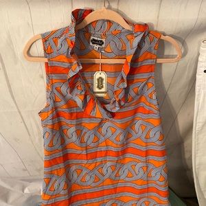 Mud Pie Whitney Ruffle Dress - M (8-10)